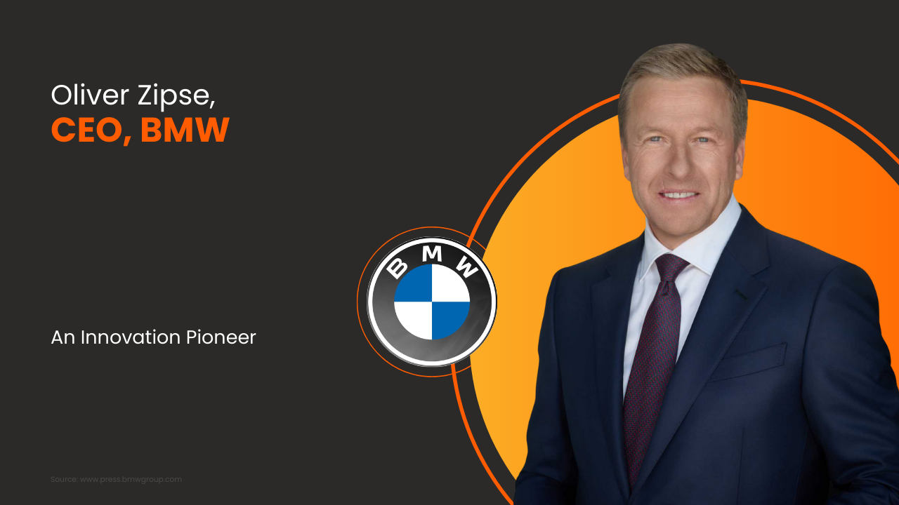 Oliver Zipse-CEO of BMW, Innovation Leader