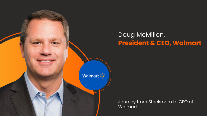 Doug McMillon, CEO of Walmart, Leadership Journey