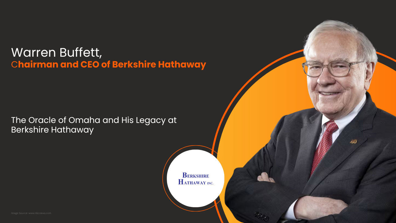 Warren Buffett: Chairman & CEO of Berkshire Hathaway