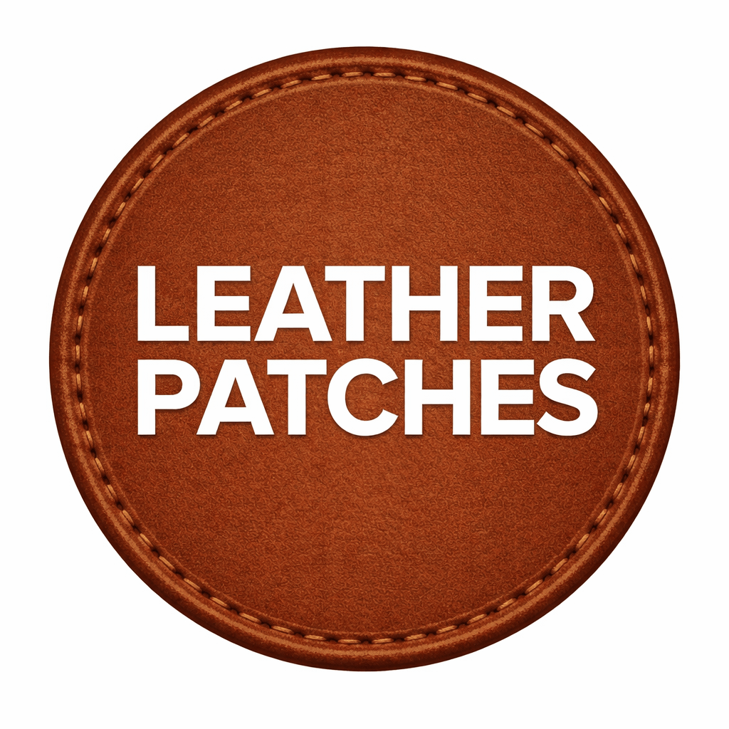 embossed real leather patches manufacturers