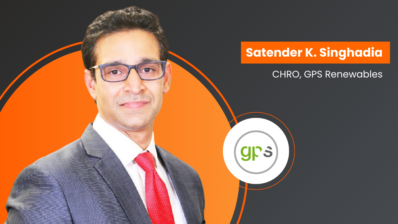 GPS Renewables appoints Satender K. Singhadia as CHRO