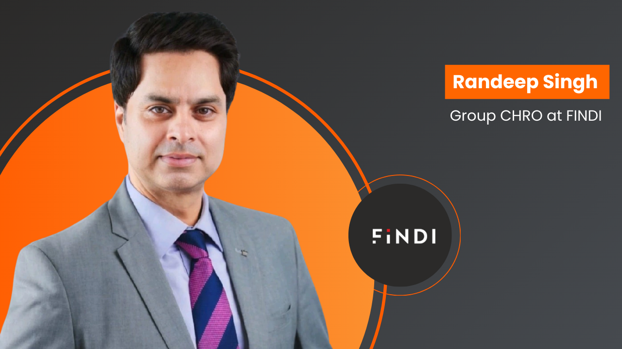 Randeep Singh appointed as Group Chief Human Resources Officer at FINDI