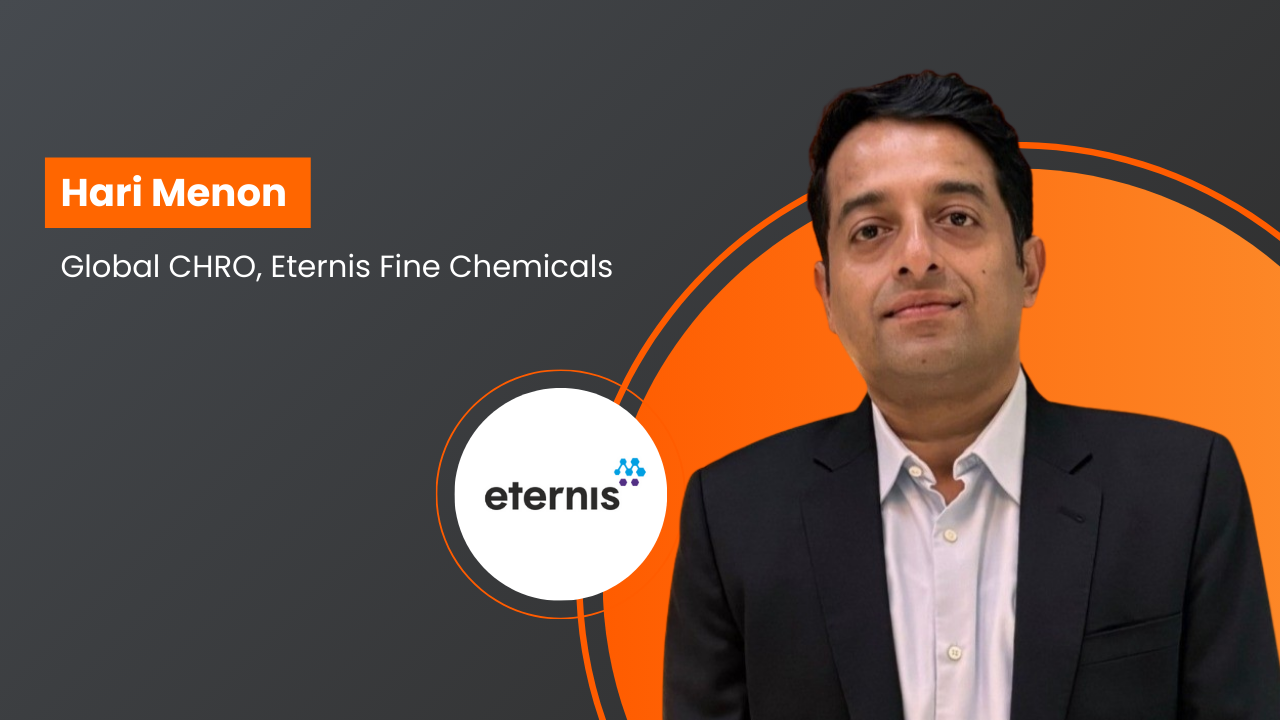 Eternis Fine Chemicals appoints Hari Menon as Global CHRO