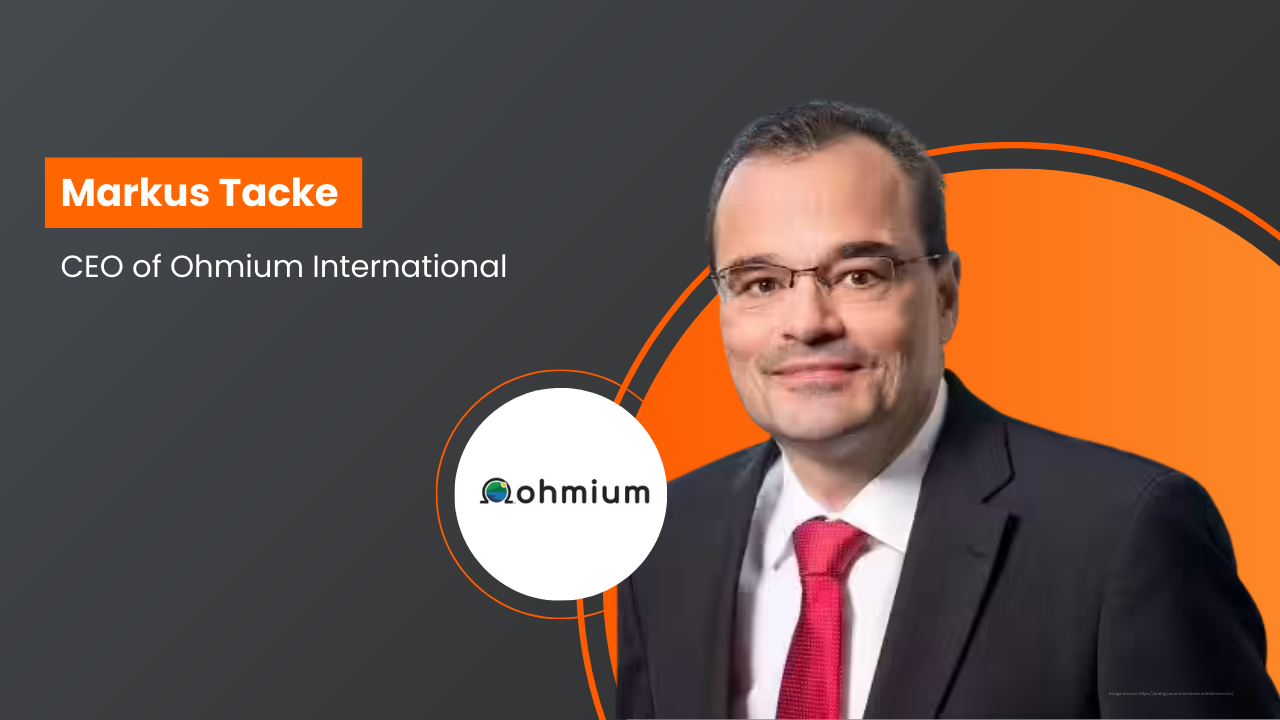 Markus Tacke takes the helm as CEO of Ohmium International