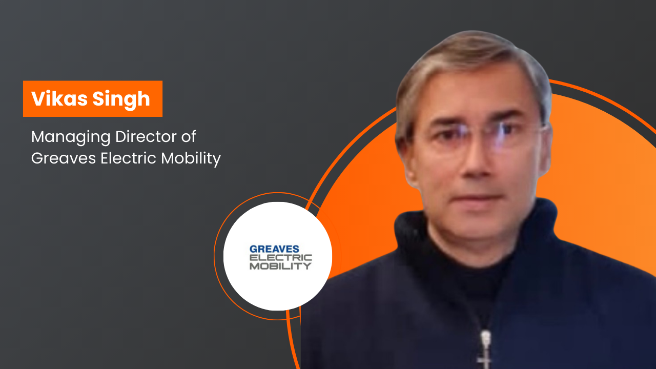 Vikas Singh appointed Managing Director of Greaves Electric Mobility