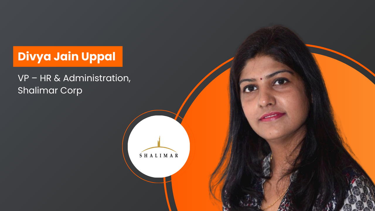Divya Jain Uppal joins Shalimar Corp as VP – HR & Administration