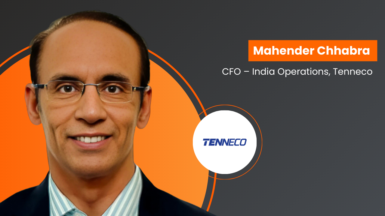Mahender Chhabra appointed CFO – India Operations, Tenneco