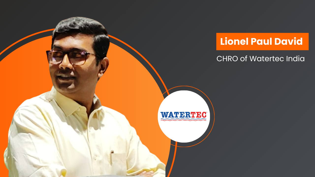 Lionel Paul David appointed CHRO of Watertec India