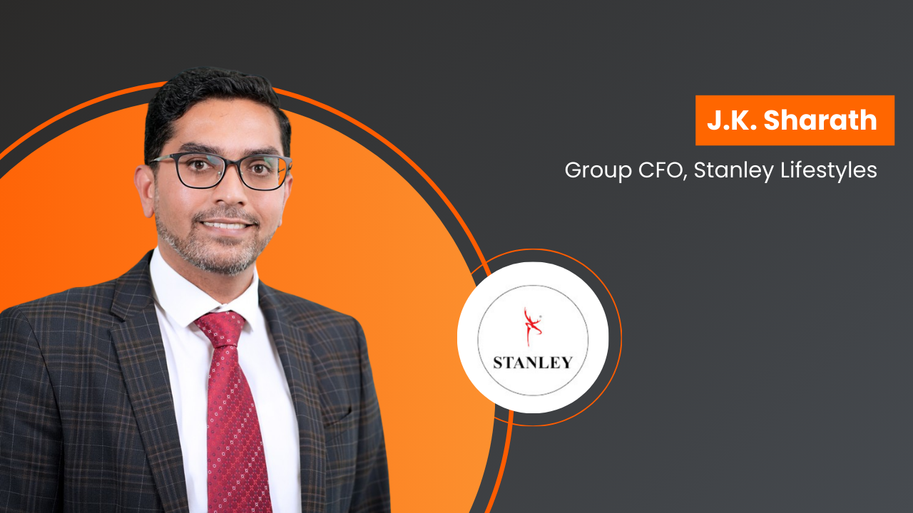 J.K. Sharath appointed Group CFO at Stanley Lifestyles