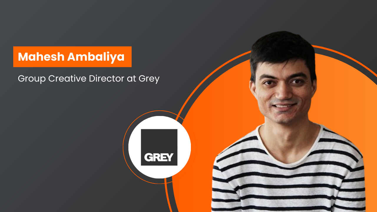 Mahesh Ambaliya appointed Group Creative Director at Grey