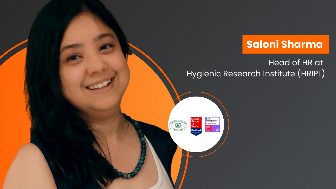Hygienic Research Institute (HRIPL) appoints Saloni Sharma as Head of HR