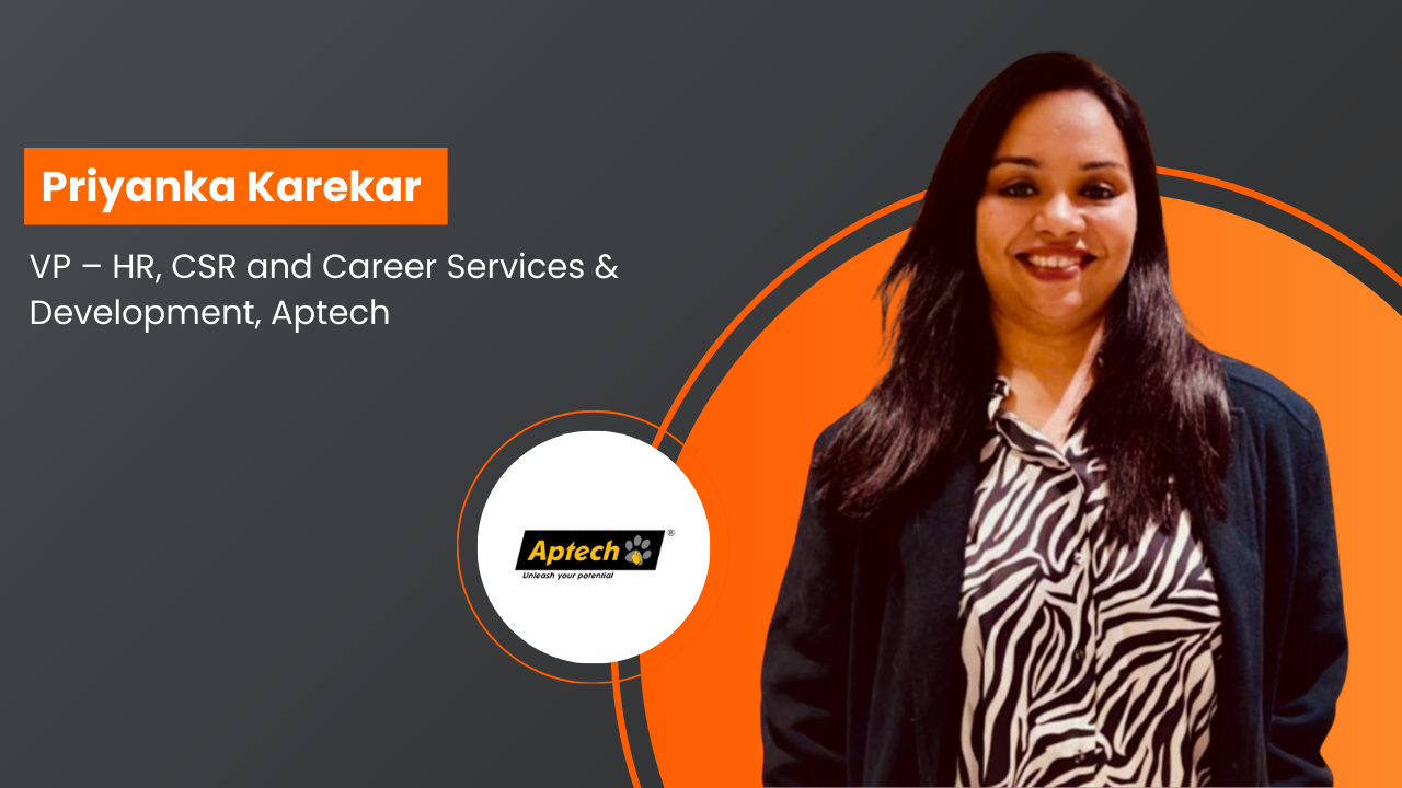 Priyanka Karekar rejoins Aptech as VP – HR, CSR & Career Services & Development