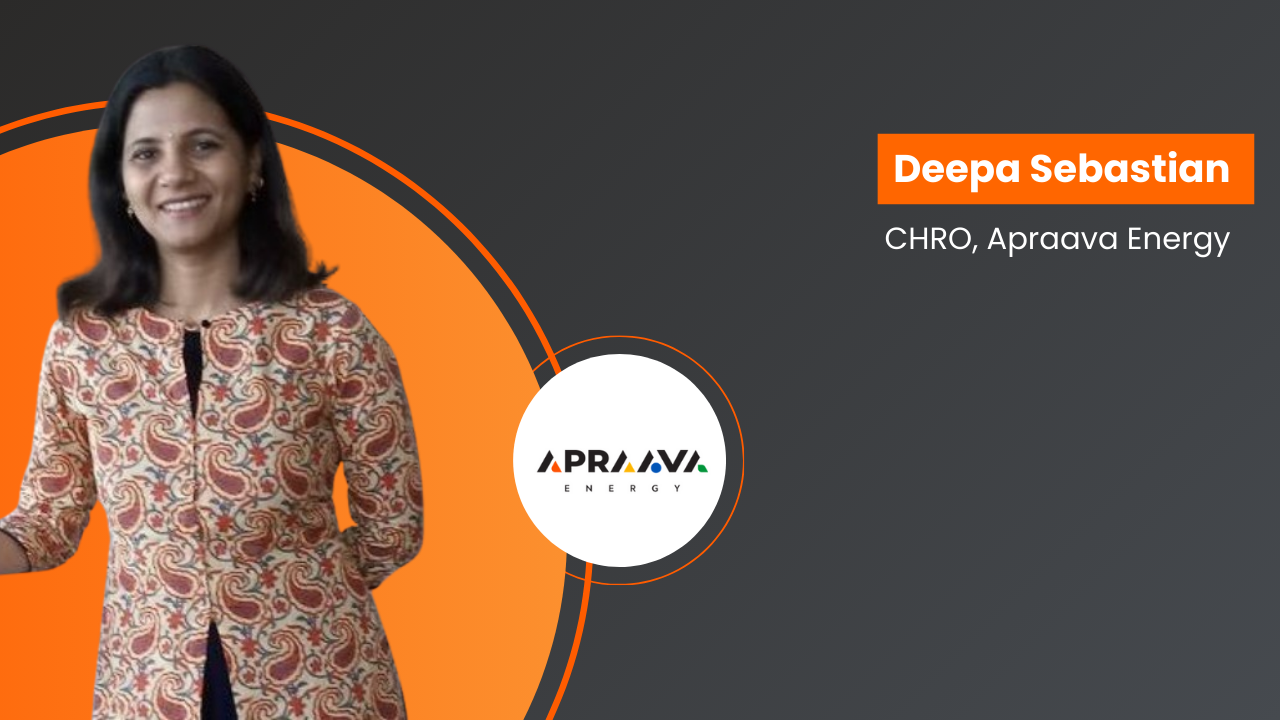 Apraava Energy appoints Deepa Sebastian as CHRO