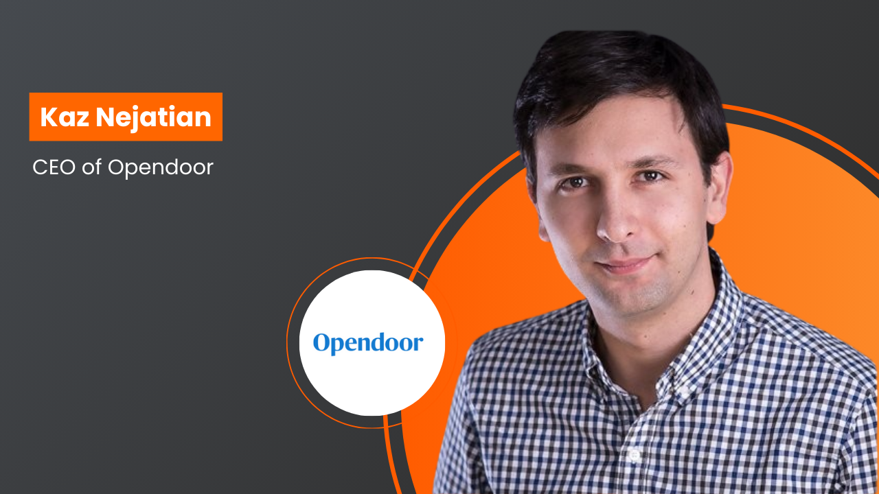 Kaz Nejatian has been appointed as the Chief Executive Officer of Opendoor Technologies