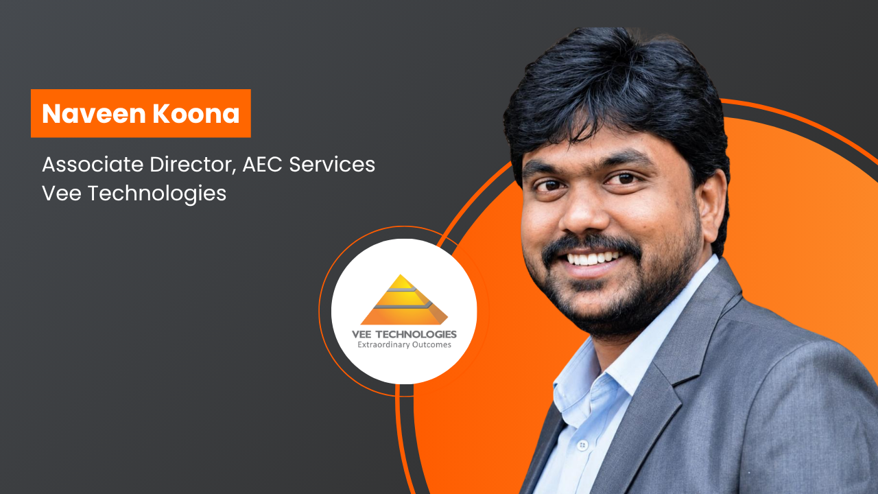 Naveen Koona Promoted as Associate Director – AEC Services at Vee Technologies