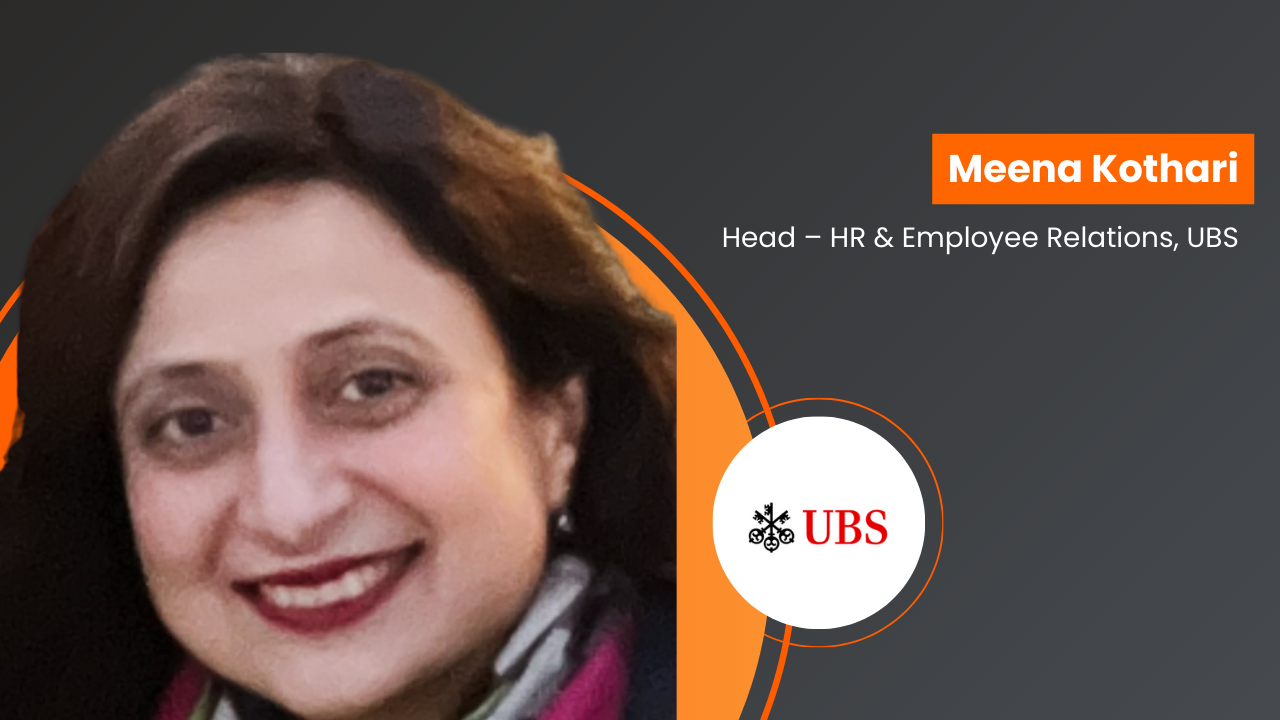 UBS India elevates Meena Kothari to Head – HR & Employee Relations