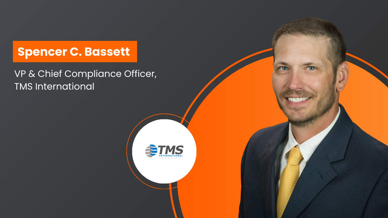 Spencer C. Bassett has been appointed Vice President and Chief Compliance Officer at TMS International