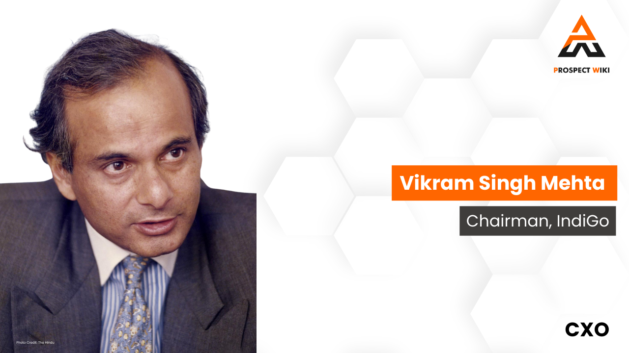 IndiGo names Vikram Singh Mehta as Chairman