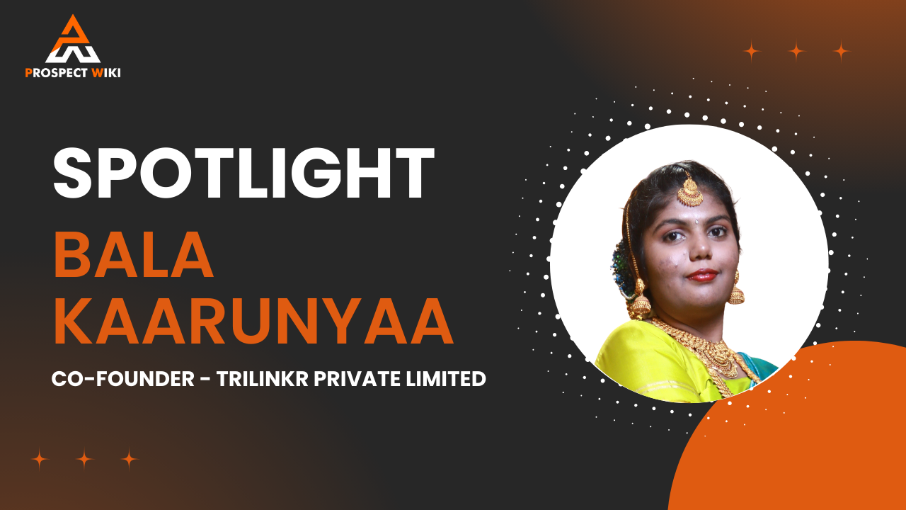 Spotlight 2026: Women Entrepreneur Award - Bala Kaarunyaa | Co-Founder – TriLinkr Private Limited