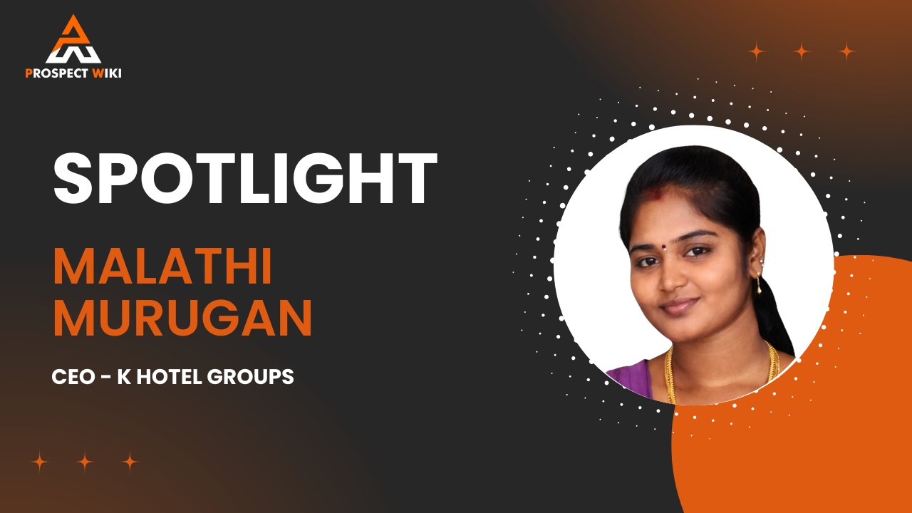 Spotlight 2026: Women Entrepreneur Award - Malathi Murugan | CEO - K Hotel Groups